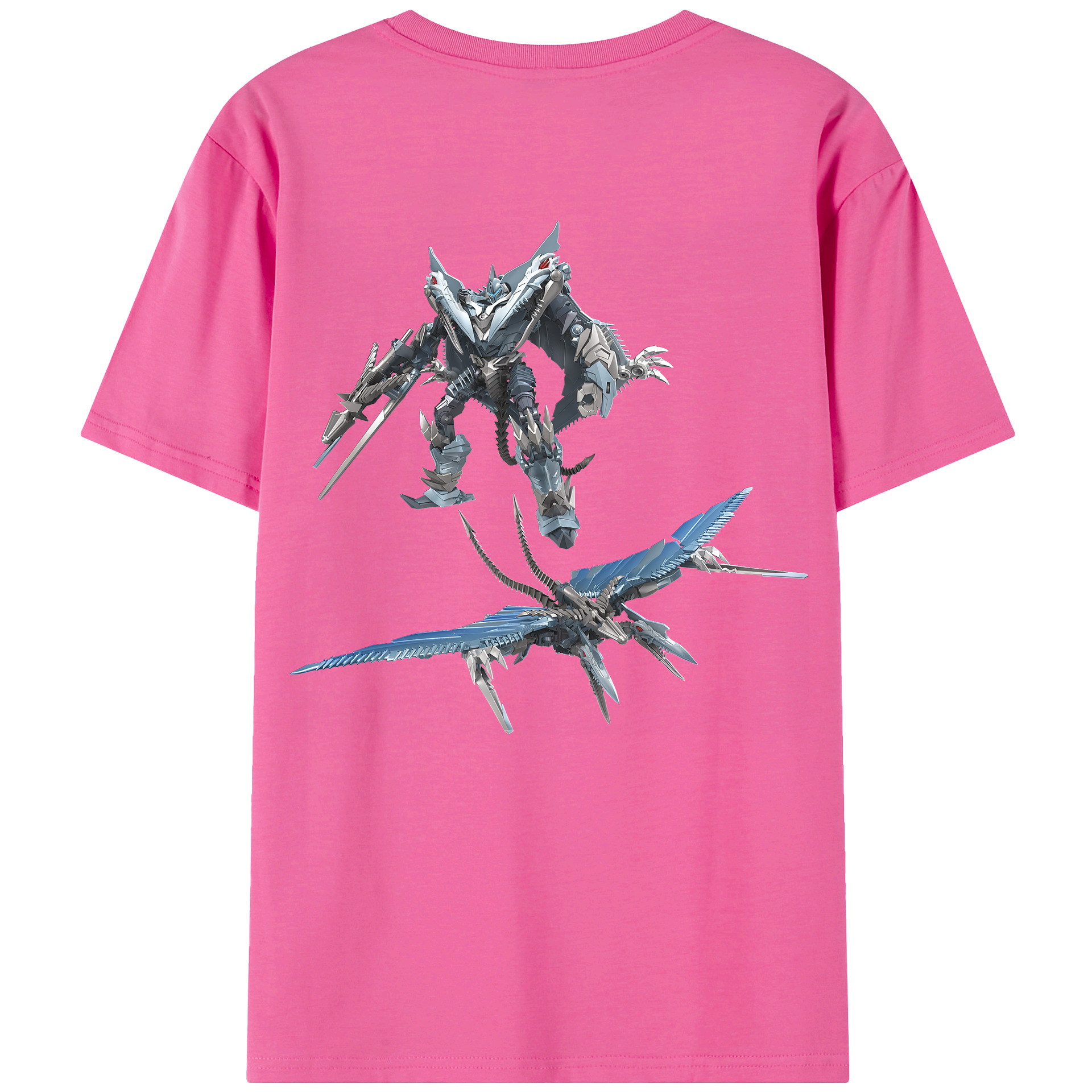 （画像用） Transformers トランスフォーマー レディース半袖Tシャツ(バックプリント)